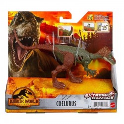 Mattel JURASSIC WORLD figurka dinozaura COELURUS GWN16