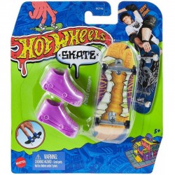 HOT WHEELS - FINGERBOARD - DESKOROLKA + BUTY - POWER CHOMP HNG48