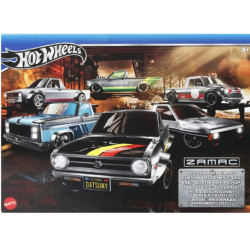 Hot Wheels - Zestaw 6 autek Zamac- HRX57