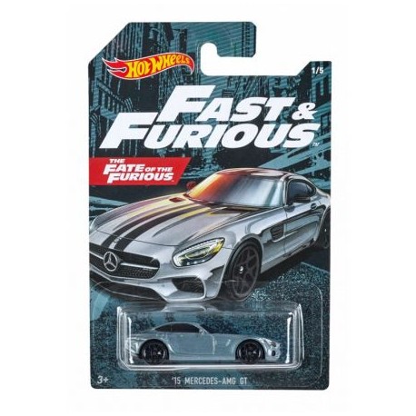 HOT WHEELS The Fate Of The Furious MERCEDES-AMG GT GJV57